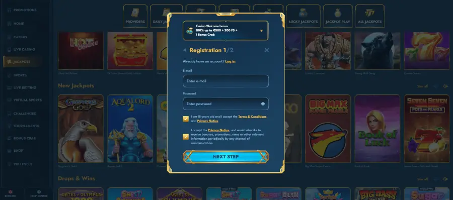 Oceanspin online